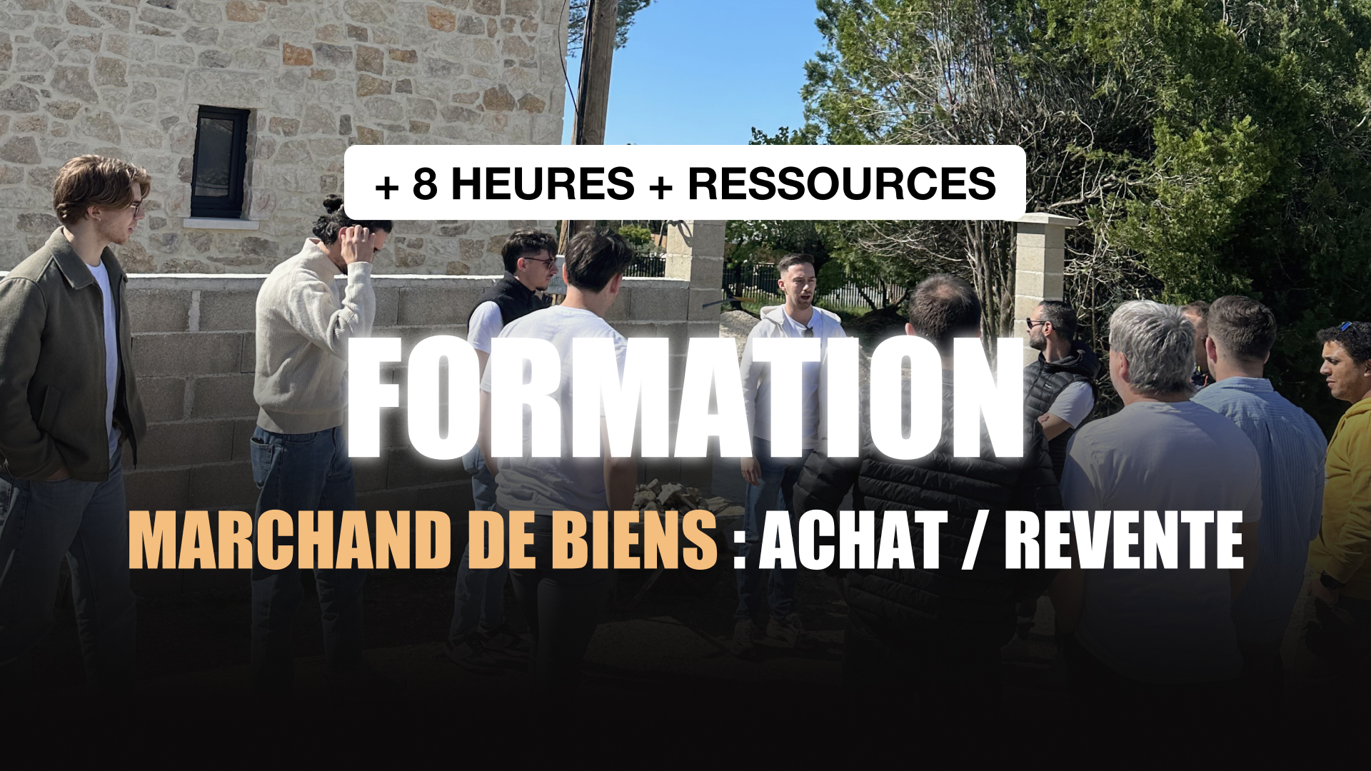 Formation marchand de biens achat revente